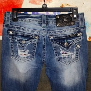 Miss Me Cuff Cropped Jeans